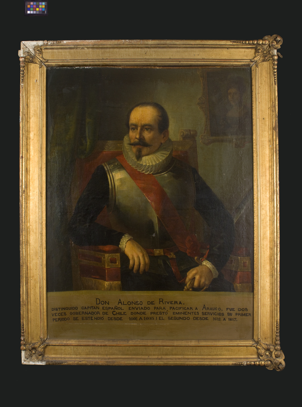 Retrato del Gobernador Alonso de Rivera.