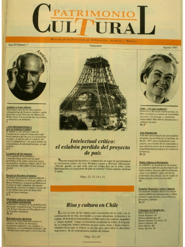 Revista Patrimonio Cultural N°07