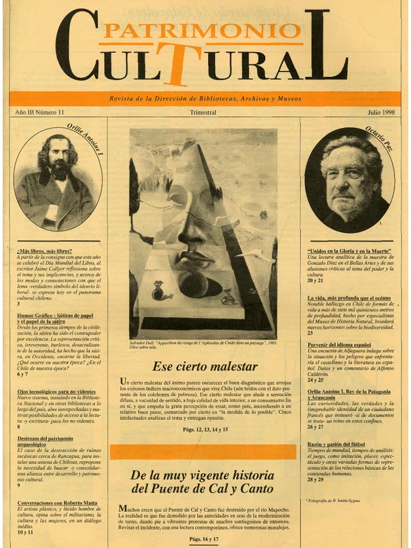 Revista Patrimonio Cultural N°11