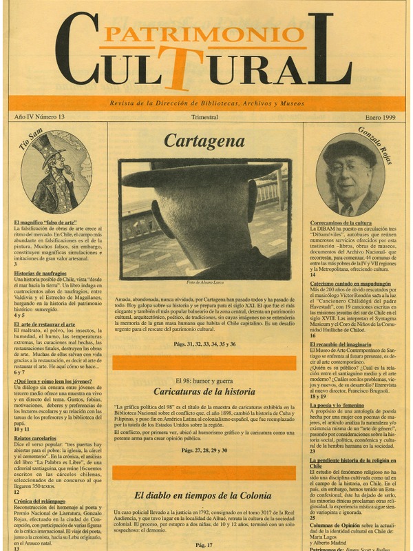 Revista Patrimonio Cultural N°13