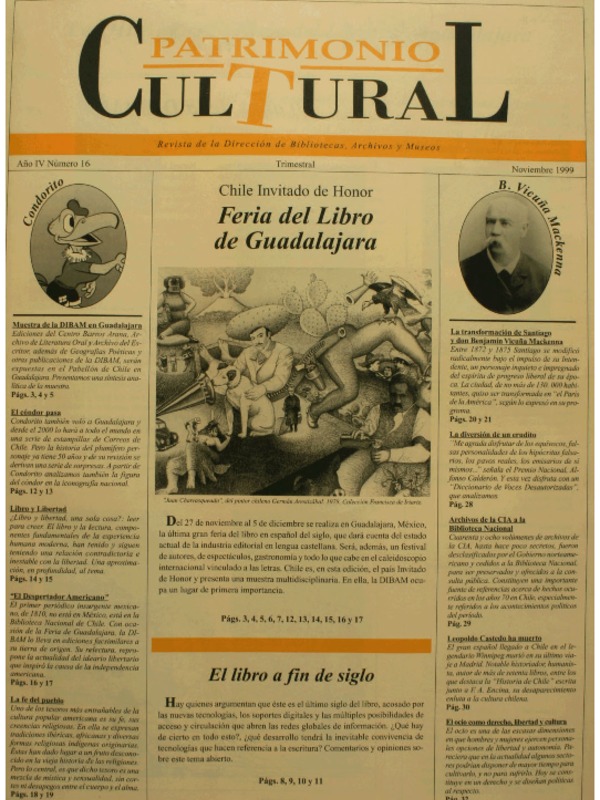 Revista Patrimonio Cultural N°16