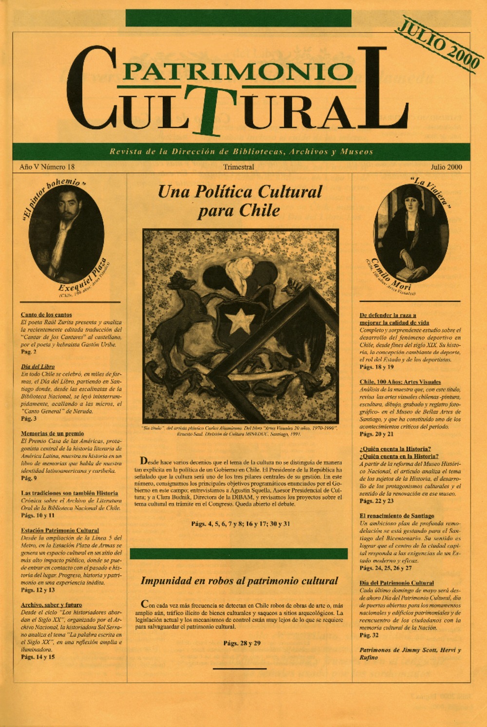 Revista Patrimonio Cultural N°18