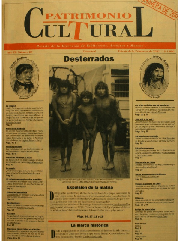 Revista Patrimonio Cultural N°23