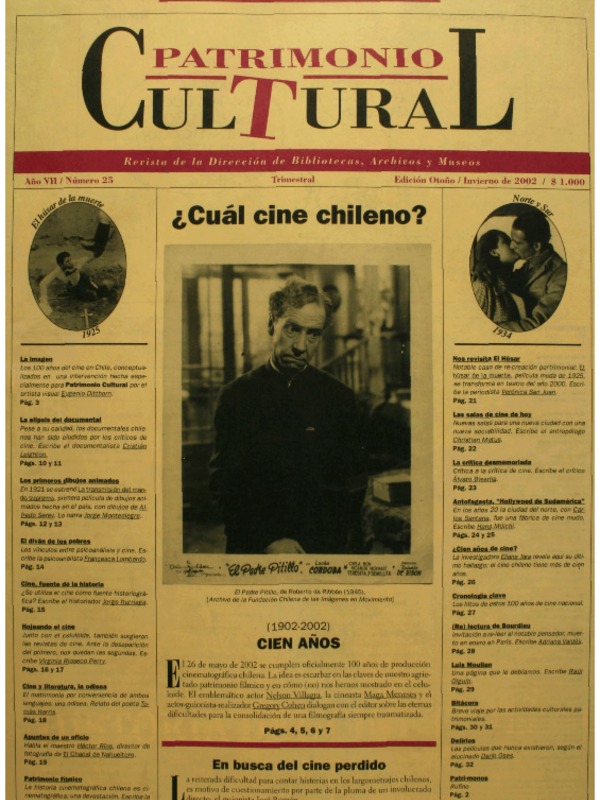 Revista Patrimonio Cultural N°25