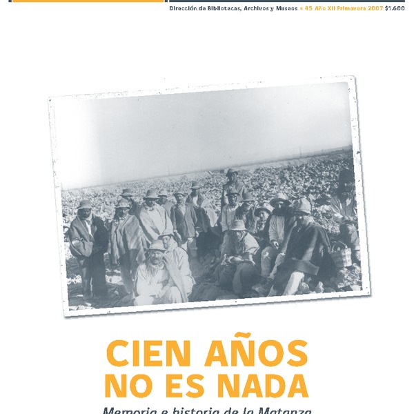 Revista Patrimonio Cultural N°45