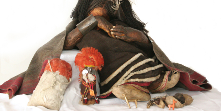 Niño del Cerro El Plomo Niño del Cerro El Plomo