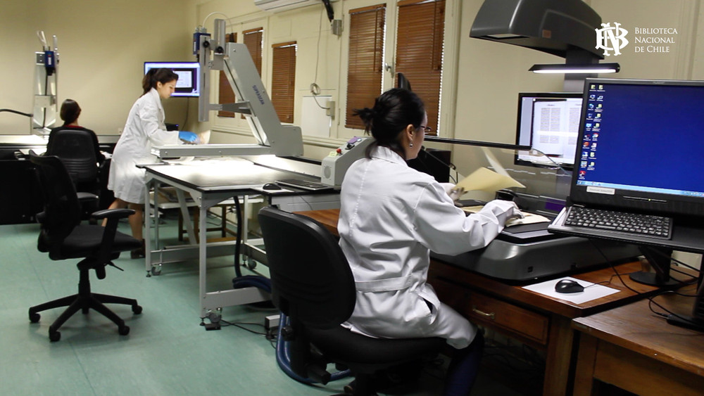 Laboratorio de Digitalización de la Biblioteca Nacional