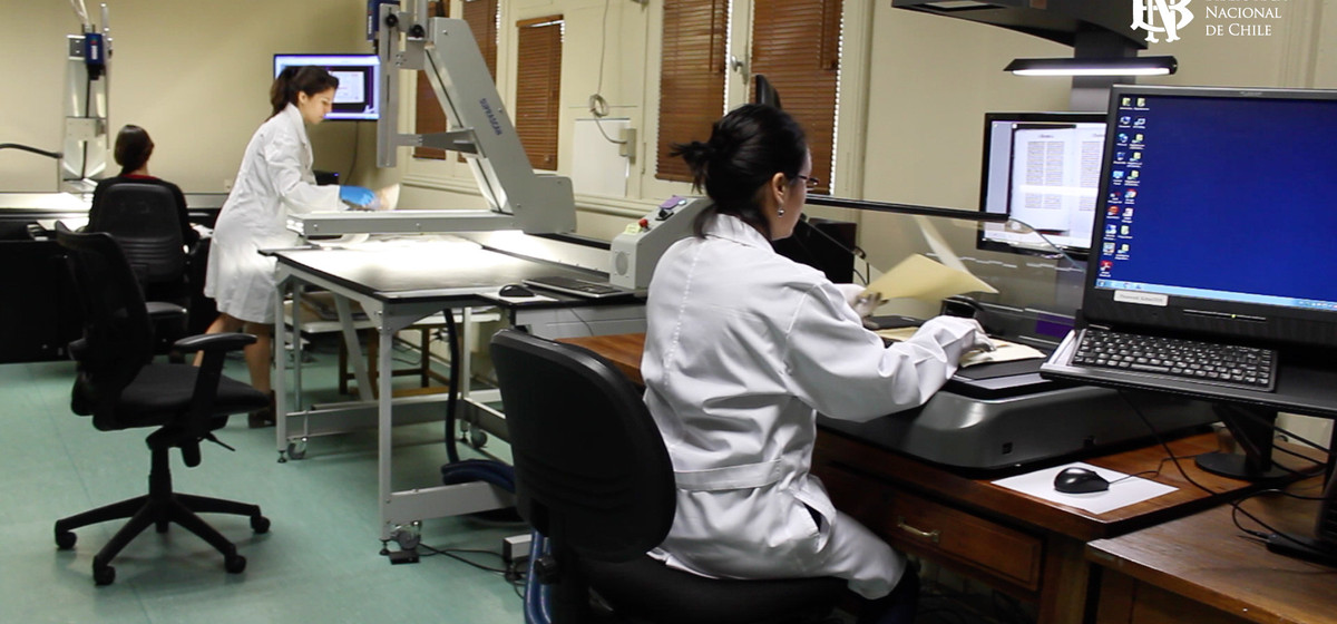 Laboratorio de Digitalización de la Biblioteca Nacional