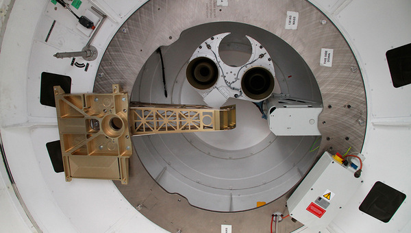 Dispositivo de Calibración de Antena Observatorio Alma. ALMA(ESO/NAOJ/NRAO), J. Guarda)