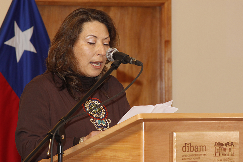 Paola Grendi, directora del Museo Regional de Magallanes. Paola Grendi, directora del Museo Regional de Magallanes.