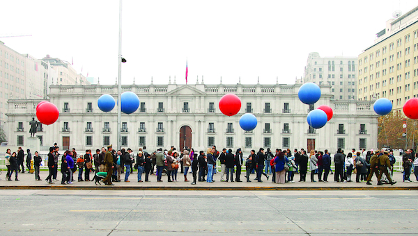 El Palacio La Moneda es uno de los más visitados en este evento cultural.