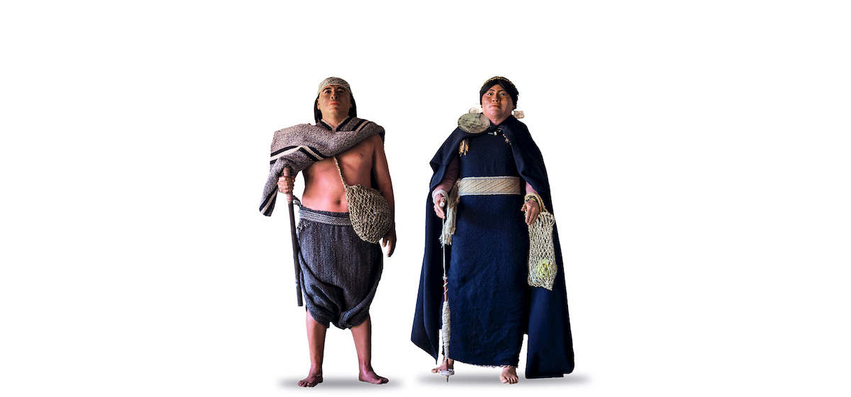 La vestimenta mapuche se exhibe en la muestra permanente del museo.
